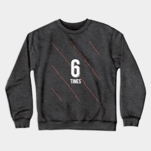 6 times Liverpool Home jersey 21/22 Crewneck Sweatshirt